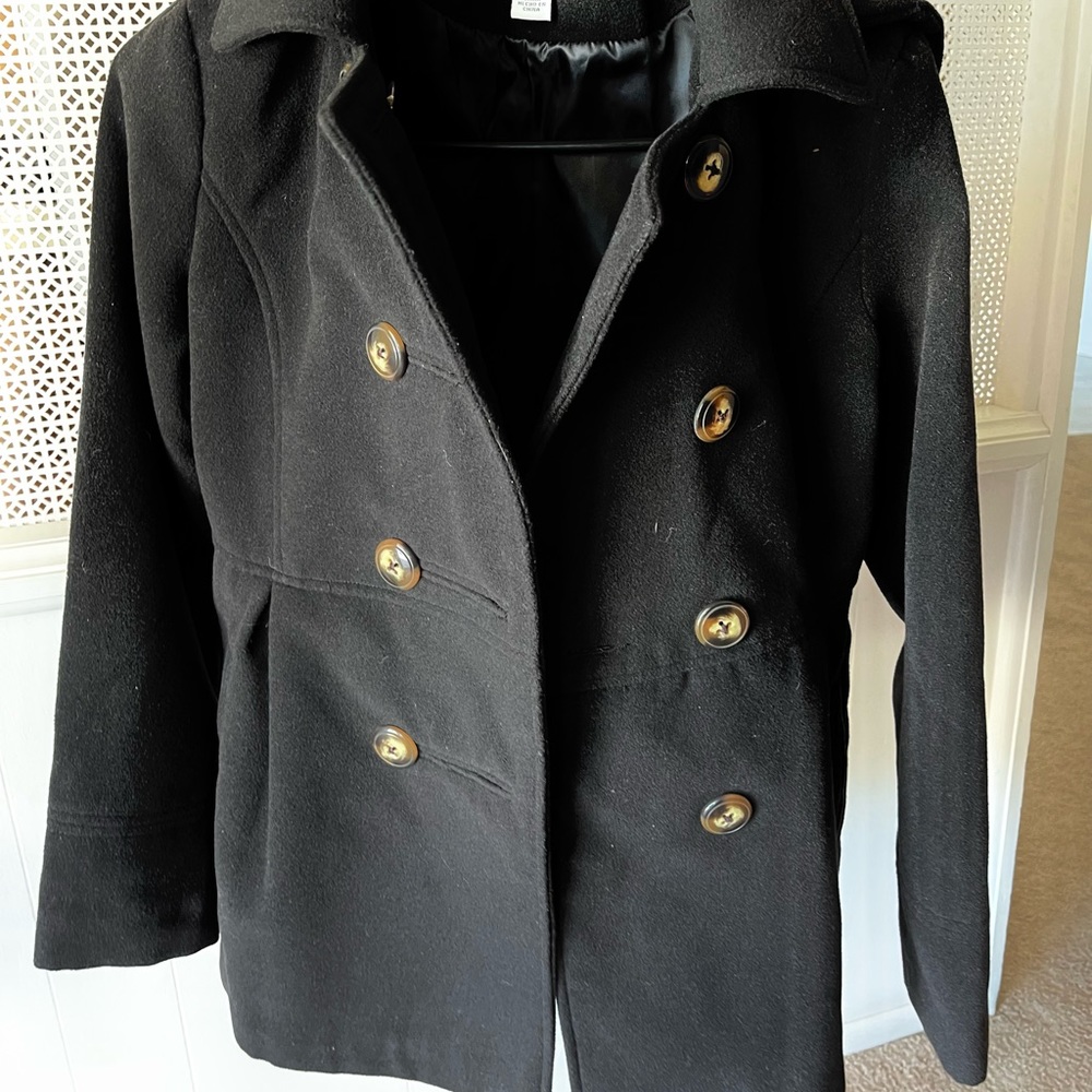 Girls London Fog Pea Coat